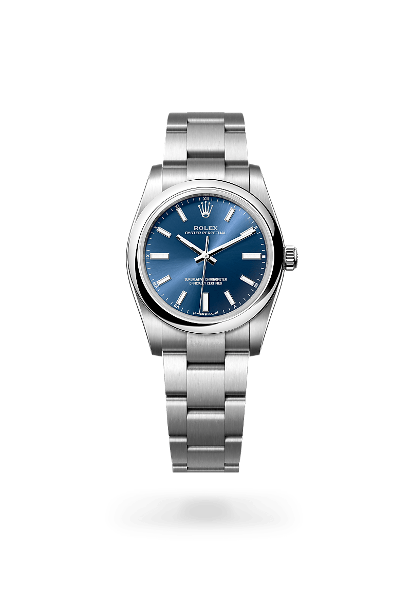 Rolex Oyster Perpetual in Oystersteel m124200-0003 at Reeds Jewelers