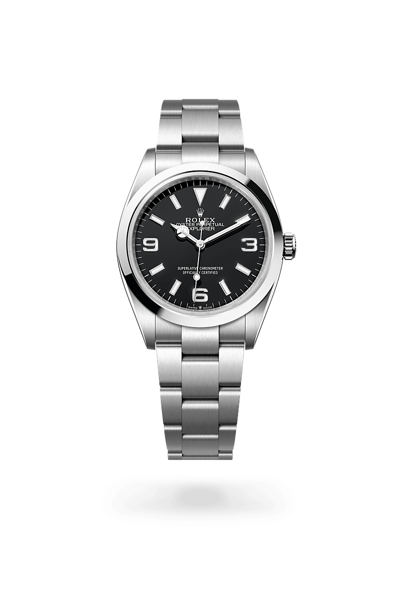 Rolex Explorer in Oystersteel m124270-0001 at Reeds Jewelers