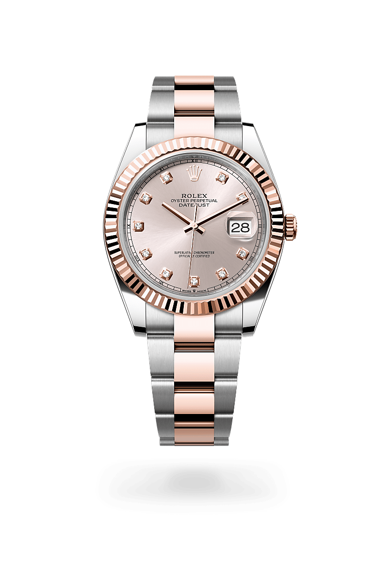 Rolex Datejust in Oystersteel and gold m126331-0007 at Reeds Jewelers