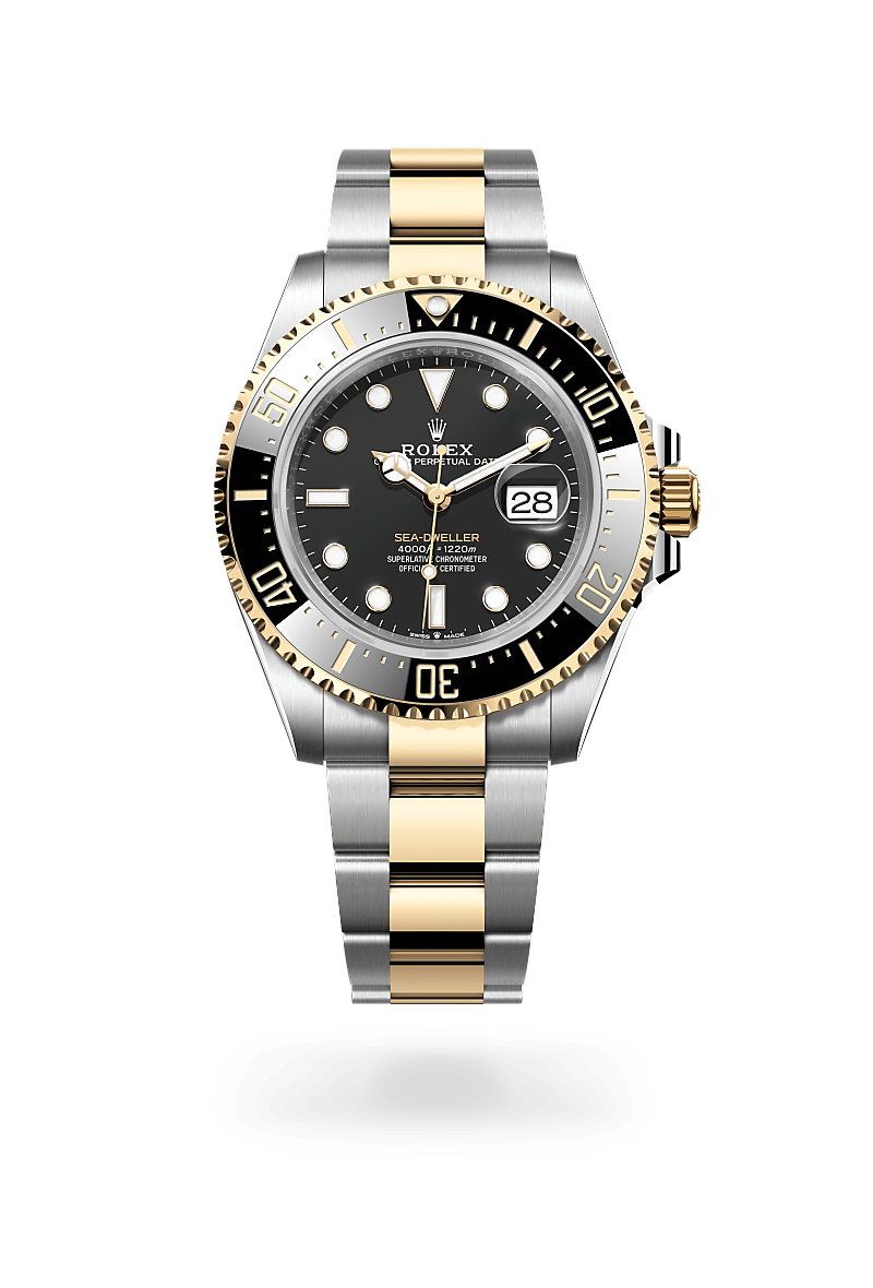 Rolex Sea-Dweller in Oystersteel and gold m126603-0001 at Reeds Jewelers