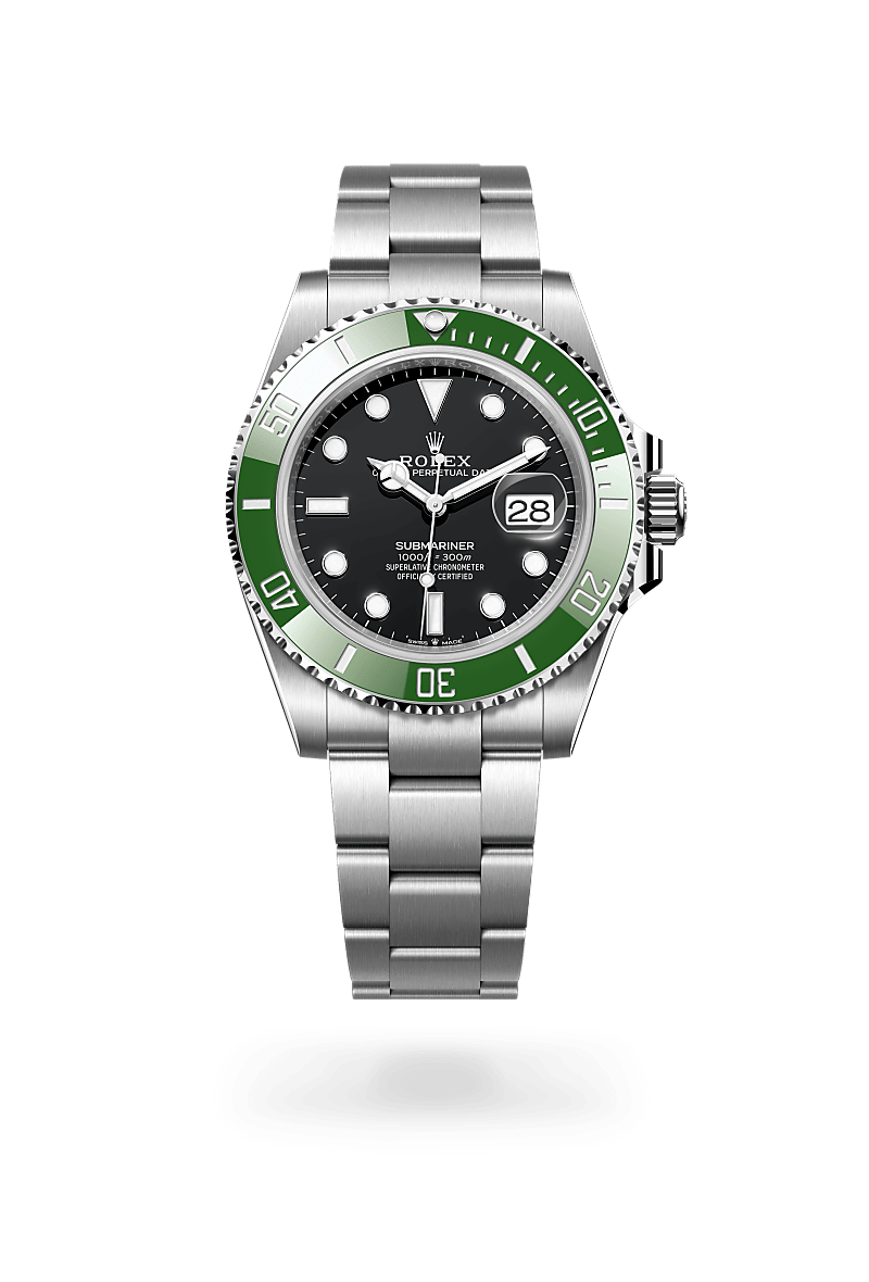 Rolex Submariner in Oystersteel m126610lv-0002 at Reeds Jewelers