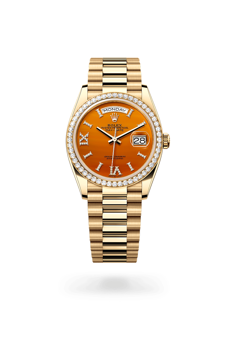 Rolex Day-Date in Gold m128348rbr-0049 at Reeds Jewelers