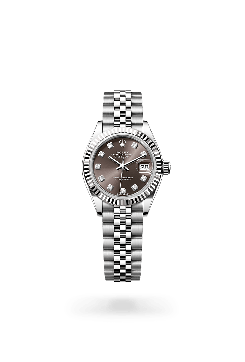 Rolex Lady-Datejust in Oystersteel, Oystersteel and gold m279174-0015 at Reeds Jewelers