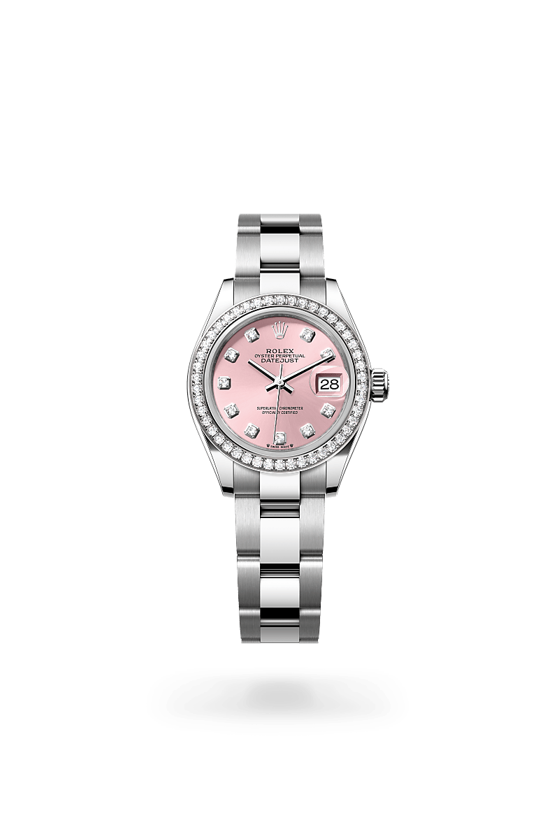 Rolex Lady-Datejust in Oystersteel, Oystersteel and gold m279384rbr-0004 at Reeds Jewelers