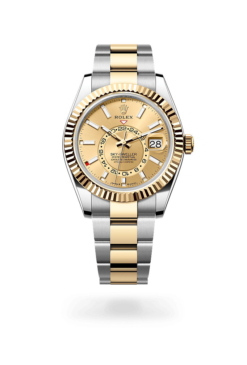 Rolex Sky-Dweller in Oystersteel and gold m336933-0001 at Reeds Jewelers